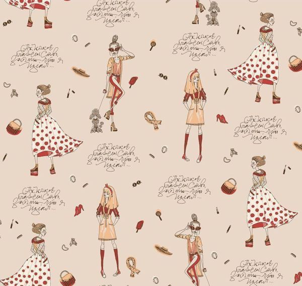Флизелиновые обои Milassa Bon Voyage D3 001/1